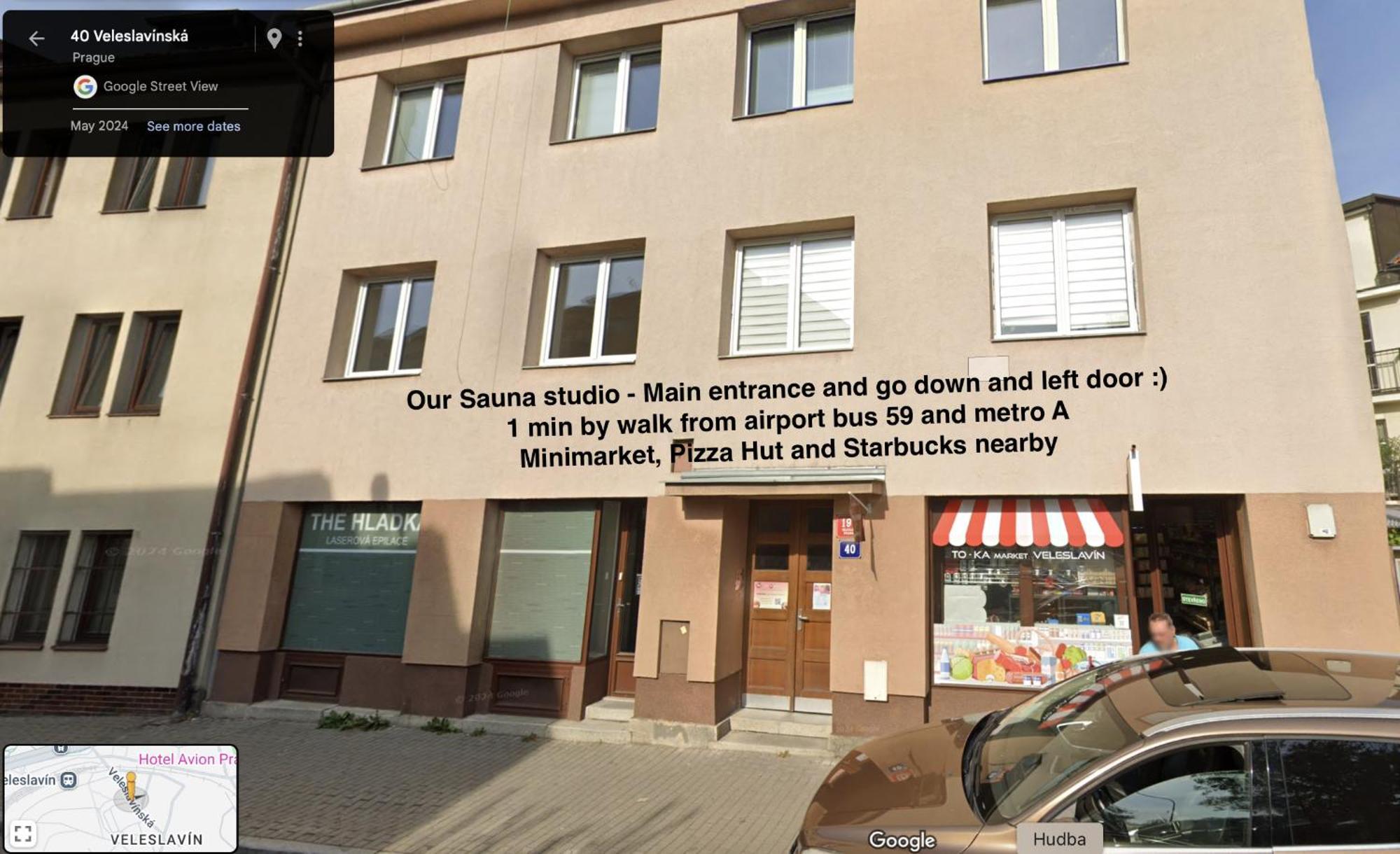 Sauna Near Centre/airport * Praga